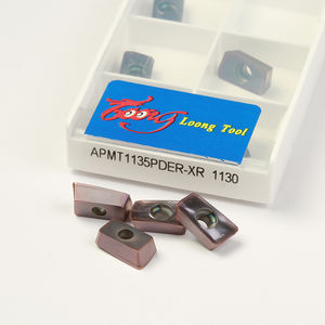 เครื่องมือกัดคาร์ไบด์ทังสเตน <span class=keywords><strong>APMT1135</strong></span>แทรกเครื่องมือตัด CNC ดัชนี Pder - Product Image 4