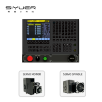 Servocontrolador CNC de 5 ejes de 808M para fresar máquinas de carpintería y grabado compatibles con Fanuc y Siemens