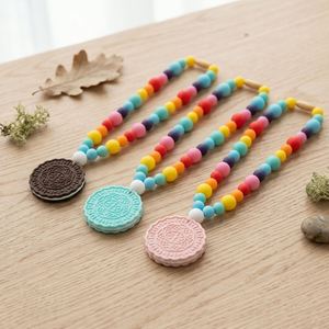 Collier sensoriel pour enfants, jouet de dentition en silicone de qualité alimentaire, anneau de dentition, accessoires de dentition - Product Image 1