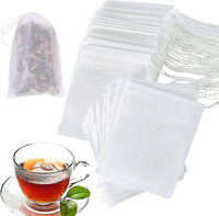 Sachets de thé et de café individuels jetables personnalisés, emballage portable, sachets filtrants pyramidaux, sachets de café et de thé vides à portion unique