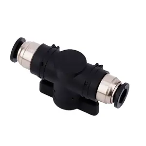 BUC-6 BUC Hand Valve Switch Connector Plastic Quick Joint Adapter Push Lock Air Fitting Pneumatic Tube Fittings