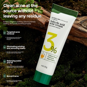 ครีมทาหน้าลดสิว 30 กรัม ราคาส่ง ราคาถูก ผสมกรดซาลิไซลิก ช่วยทำความสะอาดรูขุมขนและลดรอยสิว - Product Image 3