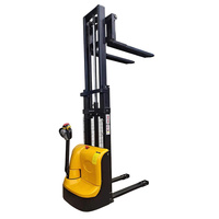Gerbeur électrique piéton 1,5 tonne à double plateau, haute efficacité, livraison rapide CDDS-15/20, longueur de fourche 1150 mm