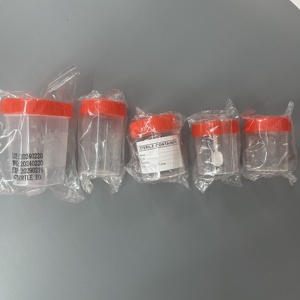 Gobelet d'échantillonnage en plastique jetable 30ml 60ml, récipient pour urine pour tests médicaux - Product Image 5