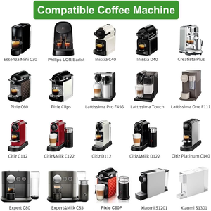 Apto para Máquina de Cápsulas de Café <span class=keywords><strong>Nespresso</strong></span>. Cápsula de Café Reutilizable de Acero Inoxidable DIY. - Product Image 6