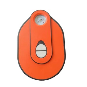 Bomba de aire eléctrica multiusos para automóvil, con pantalla digital naranja/verde, para todas las estaciones. - Product Image 3