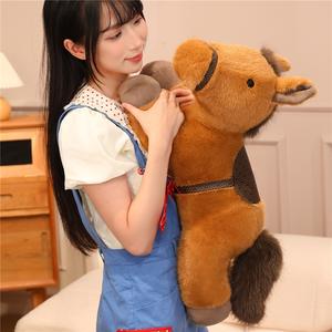 Linda, Best Seller: Mascotte dell'Anno del Cavallo, Bambola Peluche a Forma di Animale Cartoonesco, Simpatico Cuscino Regalo - Product Image 5