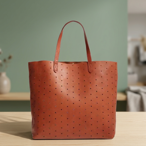 Pochette de soirée personnalisée en cuir véritable imperméable pour femme, avec fermeture éclair, bandoulière, durable, de la marque BS International - Product Image 6