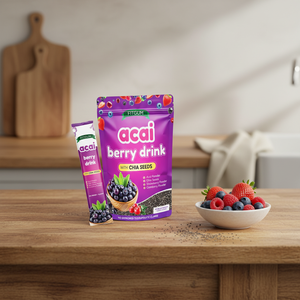 Toptan <span class=keywords><strong>Acai</strong></span> <span class=keywords><strong>Berry</strong></span> İçeceği Chia Tohumlu Çilek Kiraz Mürver Ahududu Kızılcık <span class=keywords><strong>Acai</strong></span> <span class=keywords><strong>Berry</strong></span> Güzellik İçeceği - Product Image 2