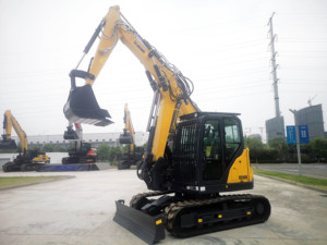 Excavadora sobre orugas XE80E usada del fabricante oficial XCMG de 9 toneladas con alta calidad - Product Image 2