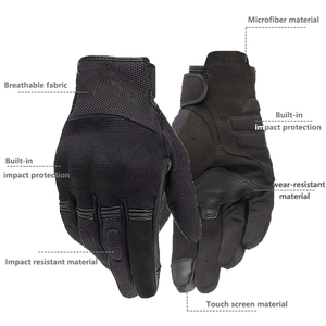 Moto <strong>Gloves</strong> Racing Motorcycles Cycling <strong>Gloves</strong> Black Motorbike <strong>Gloves</strong> Warm Sports Outdoor - Product Image 3