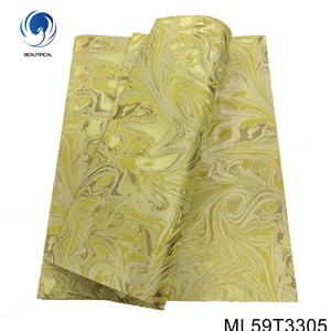 Nouvel ensemble nigérian <span class=keywords><strong>Sego</strong></span> Headtie & Wrapper 2025, brodé floral en polyester, 2 pièces/sac ML59T33 - Product Image 2