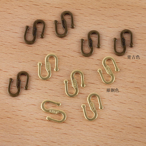 (09360) ทองแดง18K คำ S เชื่อมต่อหัวเข็มขัด Y - Product Image 4