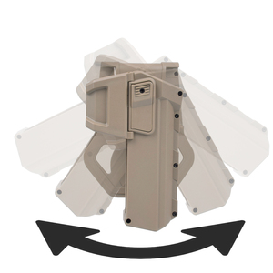 ซองปืนพกนอกเอว LAMBUL OWB รุ่น G17 สำหรับกิจกรรมกลางแจ้ง ถอดออกได้ ใช้สำหรับฝึกซ้อมทางยุทธวิธี พร้อมติดตั้งไฟส่องสว่าง - Product Image 6