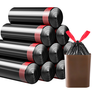Extra Large 33-Gallon Heavy Duty Commercial Trash <strong>Bag</strong> 13-Gallon Flat Hotel <strong>Garbage</strong> <strong>Bag</strong> 55-Gallon Black Plastic <strong>Bags</strong> - Product Image 1