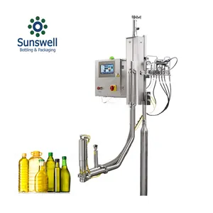 Glass bottled vegetable oil use Liquid Nitrogen Dosing System