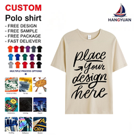 Camiseta Unisex de Manga Corta 100% Algodón, Transferencia Térmica, Logotipo Bordado DTG, Serigrafía, Camisetas Personalizadas para Hombre