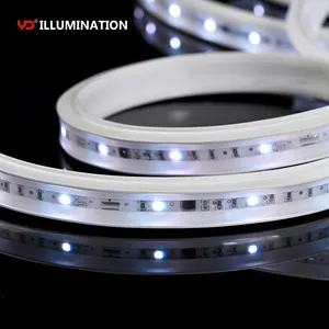 Magic Color Waterproof Ip68 Outdoor Uv Resistance Fireproof Addressable Led Strip Light