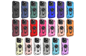 Nueva Funda para Teléfono PC <span class=keywords><strong>a</strong></span> la Moda, Resistente <span class=keywords><strong>a</strong></span> Impactos, con Anillo Metálico y Soporte de Orificios Finos para <span class=keywords><strong>Samsung</strong></span> A27, <span class=keywords><strong>53</strong></span>, 57, 36, 37, S26, 25, 24 Series - Product Image 2