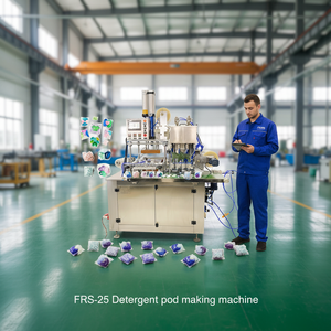 Automatic Electric Multi-Chamber Filling Laundry Pod Forming Machine for Liquid Powder Detergent with Plastic Packaging - Product Image 1