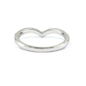 Bague de Fiançailles et de Mariage Tendance en Or Blanc 18 carats de Haute Qualité avec Diamants Naturels Sertis Pavé pour Femme – Idéale pour les Fêtes - Product Image 3