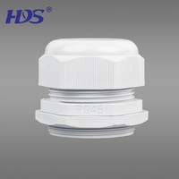 Presse-étoupe en plastique PG de haute qualité, connecteur étanche IP68, PG11, 100 pièces/sac
