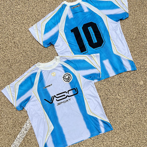 Maglie da Calcio Personalizzate per Uomo, T-shirt Sportive con Blocchi di Colore, Produzione su Misura - Product Image 1