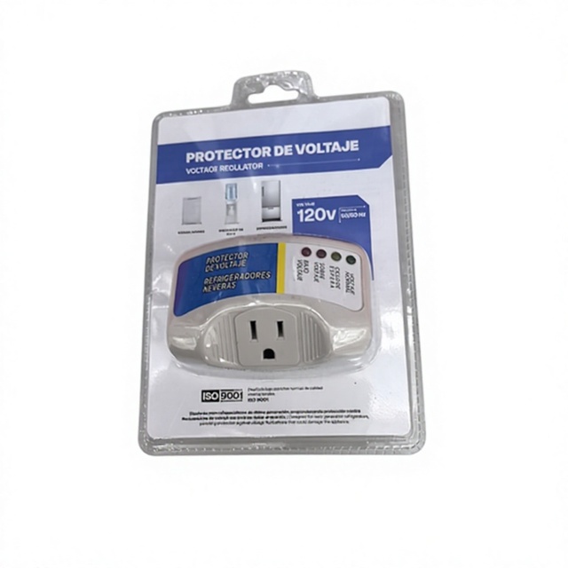 Voltage Protector Surge Protector Single Phase AC 120V 15A Digital Display PC for Home Refrigerator Air Conditioner Socket