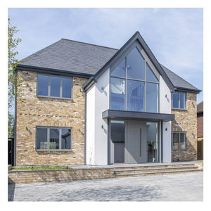 Fenêtre et porte en aluminium double vitrage de qualité <span class=keywords><strong>anthracite</strong></span> moderne personnalisée - Product Image 6