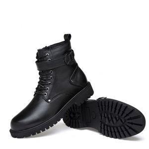 Botas de Combate Profesionales Unisex para Boxeo y Lucha Libre, con Suela de Cuero Genuino, Ligeras, Transpirables y Antideslizantes - Product Image 1