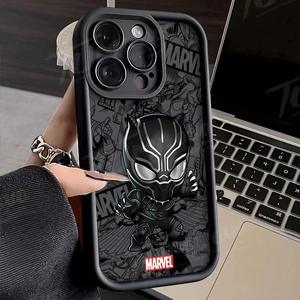 Funda Protectora <span class=keywords><strong>de</strong></span> TPU Suave a Prueba <span class=keywords><strong>de</strong></span> Golpes <span class=keywords><strong>de</strong></span> Marvel para 17/16/15/14/13/12/11 Pro Max <span class=keywords><strong>X</strong></span>/XS MAX 7/8 Plus - Product Image 5