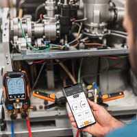 Analyseur de combustion commercial Testo 300