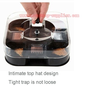 Kunststoff Insektenfänger-Werkzeug Insektenauslöser-Schachtel Anti-Karackenfalle Hausgerät - Product Image 6