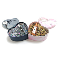 Papier froissé scintillant biodégradable pour remplissage de boîtes et paniers, emballage cadeau pour bijoux et lunettes (lunettes et bagues incluses)