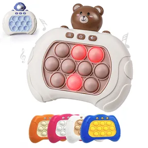 Giocattoli di decompressione all'ingrosso Electric Pop console di gioco a spinta rapida per bambini Light Out Mini Fidget quick push game toy