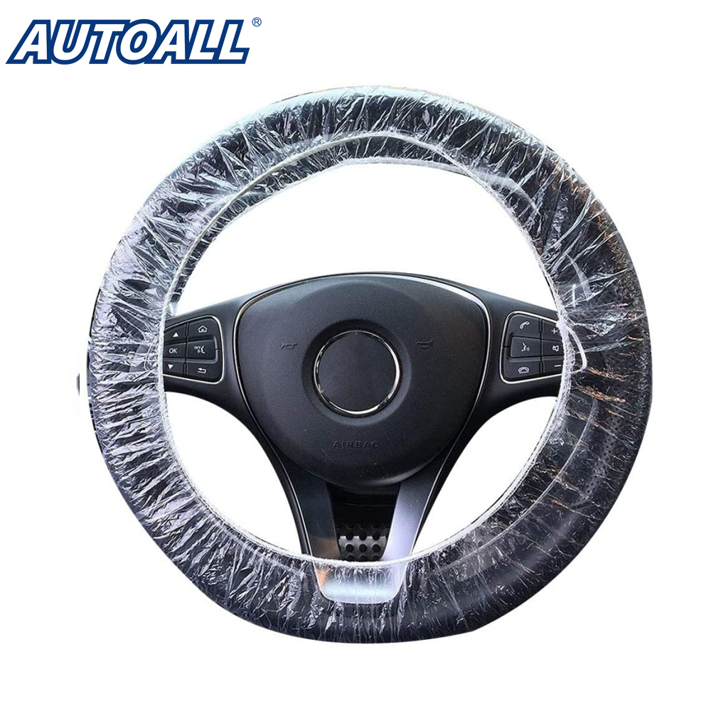 Одноразовые чехлы на руль, специальный автомобильный чехол, одноразовый защитный чехол для механического автомобиля
