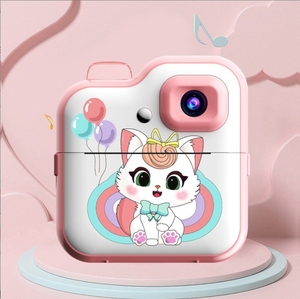 Appareil <span class=keywords><strong>photo</strong></span> numérique avec papier d'impression, papier thermique 57 mm, appareil <span class=keywords><strong>photo</strong></span> instantané pour enfants, charge Type-C, appareil <span class=keywords><strong>photo</strong></span> d'impression pour enfants pour cadeaux d'anniversaire - Product Image 3