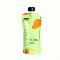 Sachet Doypack Personnalisé Feiao avec Bec Verseur, Finition Mate, en Feuille d'Aluminium pour Smoothies, Boissons et Jus – Emballage en Pochette à Bec Verseur