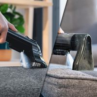 Vente directe usine – Nouveau design – Nettoyeur électrique de tapis et de taches – Humide/sèche – Pour canapé et fauteuil – Multifonctionnel pour usage domestique