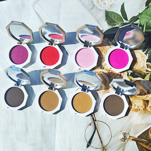 Personnalisez votre propre logo, blush hautement pigmenté avec étui noir, poudre pressée pour le maquillage des joues, blush en marque privée - Product Image 4