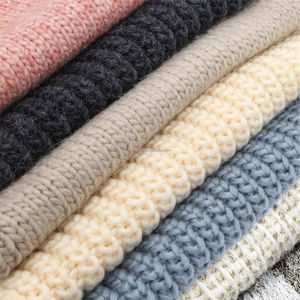 Hilo de Filamento Mezclado de Lana y Acrílico de Alta Tenacidad 1.5Nm/1, Hilo de Fantasía Teñido para Tejido a Mano, Costura y Confección de Suéteres - Product Image 3