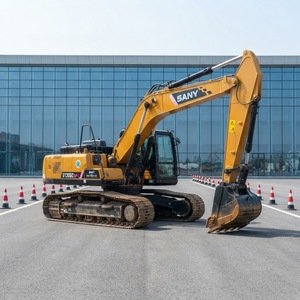 Excavadora <span class=keywords><strong>de</strong></span> cadenas SANY 205C usada <span class=keywords><strong>de</strong></span> 20.5 toneladas con motor original, bomba hidráulica y caja <span class=keywords><strong>de</strong></span> cambios, peso operativo <span class=keywords><strong>de</strong></span> 20 toneladas - Product Image 1