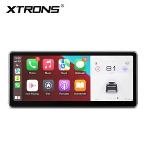 XTRONS 8.9 inch touch screen Linux OS Instrument Cluster car video with gps navigation for tesla model 3 Y