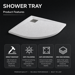 Base de <span class=keywords><strong>douche</strong></span> de style européen Arasrs, base de <span class=keywords><strong>douche</strong></span> italienne pour salle de bain d'hôtel, receveur de <span class=keywords><strong>douche</strong></span> avec drain central - Product Image 4