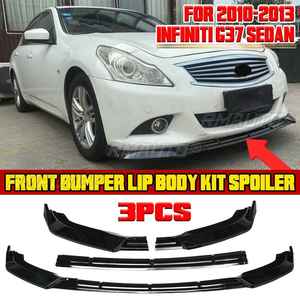 G37 <b>Car</b> Front Bumper Splitter Lip Spoiler Bumper Lip <b>Diffuser</b> Body Kit Cover Trim <b>for</b> Infiniti G37 Sedan 2010 2011 2012 2013 - Product Image 1