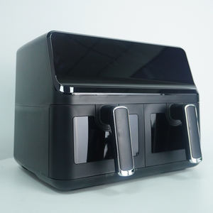 CB CCC CE ROHS Precio de fábrica Logotipo personalizado 9 Hogar Doble cesta Hornos inteligentes digitales eléctricos Freidoras de aire Manijas dobles KA01004 - Product Image 5