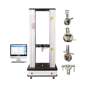 Máquina de Ensayo de Tracción Universal de Doble Columna con Pantalla Digital Electrónica y Material Metálico con Película de Goma - Product Image 1