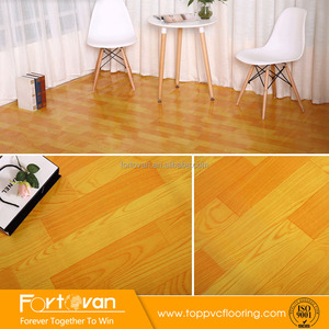 Venta caliente piso de vinilo de pvc hoja impermeable todo de plástico PVC mat rollo de <span class=keywords><strong>pisos</strong></span> de madera - Product Image 5