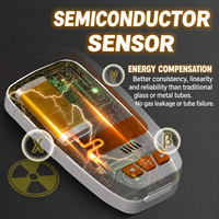 Détecteur de rayonnement nucléaire haute sensibilité AIKESI HFS-20Pro, dosimètre personnel pour rayonnement X, bêta et gamma