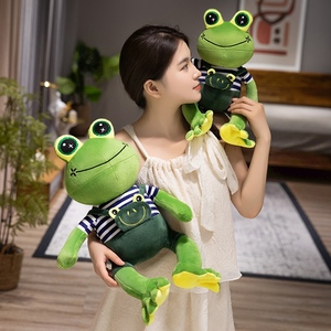 ของเล่นผ้ากำมะหยี่รูปกบน่ารักผ้าฝ้ายเนื้อนุ่มสำหรับงานเลี้ยงเด็กของขวัญวันเกิดขายส่ง - Product Image 4
